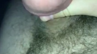 Slow motion close up cumshot masturbating 
