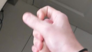 First video of me stroking my cock