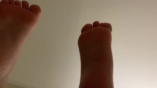 Black Girl Squirts on Camera While Masturbating & Showing Her Bare Feet