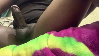 Masturbating 