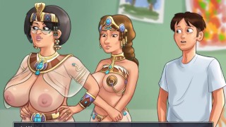 Summertime Saga - Cookie Jar - All Sex Scenes Only - Annie and Principal #2 Part 12