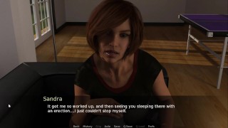 Mid Life Crisis v0.22 - Nasty redhead rough fucked on the restaurant's bathroom (Pt 6)