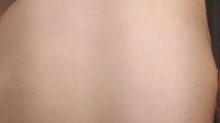 Showing my ass in a thong 