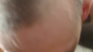Girlfriend Sucks My Dick While Lying In A Chair