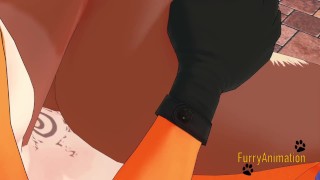 Furry Yaoi Hentai 3D Yiff - Fox Fuck Dog in a bench