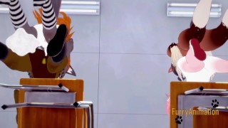 Furry Hentai 3D Yiff - Orgy Furry in a Classroom