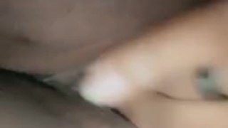 Playing with wet little pussy 