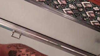 Just out of the shower and talking dirty while showing off my big cock!!