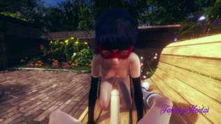 Miracolous Ladybug 3d - Ladybug Is Fucked in a Park 