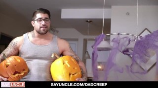 🔥❤️Dad Creep - Son Got Special Halloween Surprise From Stepdad