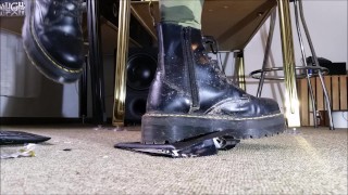 Laptop Crushing with Doc Martens Boots (Trailer)