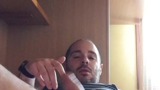 doppia masturbazione. Pene e culo