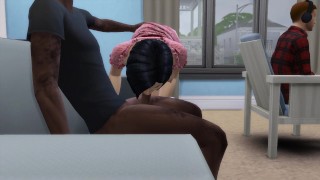 DDSims - Cheating MILF Gets Impregnated by Homeless Men - Sims 4