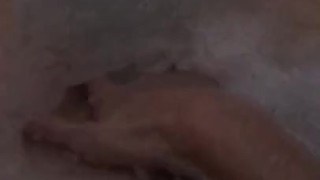 Mommy takes a shower thinking of you 