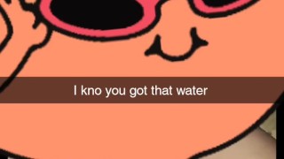 Kittyblu makes herself squirt on snapchat 