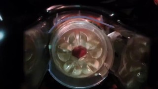 Cock milking machine makes me cum 2 times