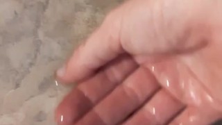 Pissing on my bathroom floor