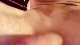 Guy cums so hard, nearly falls from intense orgasm, loud moaning cum inside toy 