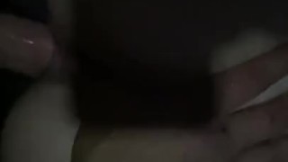 horny tattooed blonde girlfriend gets fucked so hard she orgasms and is rewarded with a cumshot