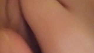 Sex addict plays with her pussy till she cums 