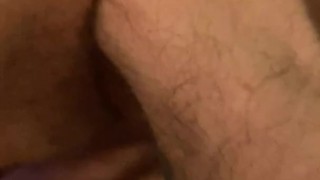 BWC & hand deep inside hungry teen pussy