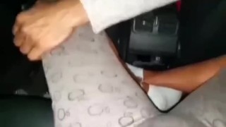 Uber Driver Touching Me in the Back Seat While Driving the Taxi 