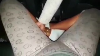 Uber Driver Touching Me in the Back Seat While Driving the Taxi 