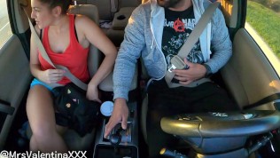Uber Driver Flashing and Blowjob on Hidden Cam 
