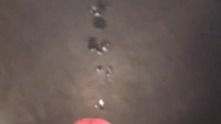 Big cumshot over the floor (7 squirts of cum)