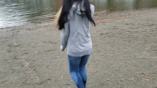 Soaking My White Keds - SFW