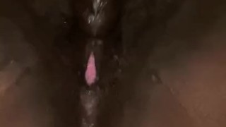ebony bbw solo play