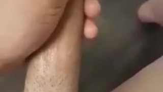 MASSIVE morning wood NEEDED to be HANDLED 