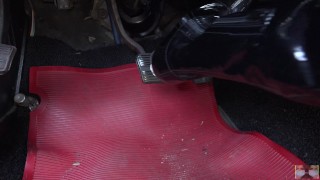 No Panties Pedal Pumping A Chevy Camaro SS 350
