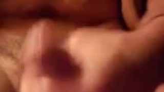 young rock hard cock lubed up