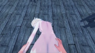 Elsa gets fucked by your POV. Fuck her pussy, cum inside.