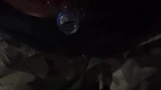 I pissed in a medical bedside toilet 