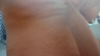 close up foreskin stretched! Amazing. 