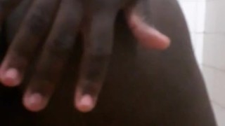 Black boy shakes and slaps ass