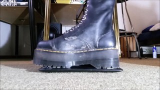 Laptop Crushing with Doc Martens Sinclair Hi Max Boots (Trailer)