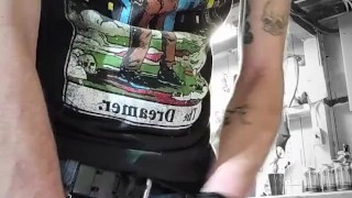 beermunkie hung dirty white punk banging out another fat nut super horny