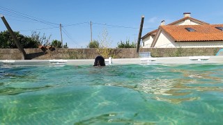 Slow na piscina