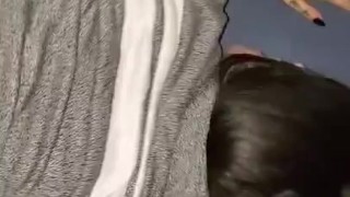 Tight brunette fucked doggy style