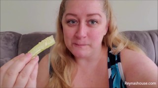 Lunch Time Stuffing Mukbang - PREVIEW - BBW Reyna Mae Overeating Facestuffing Weight Gain