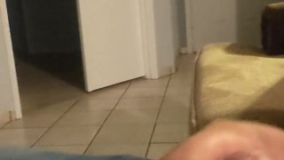 Hot Latino shows off his big dick