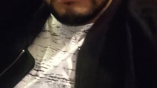 Hot Latino shows off his big dick