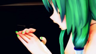 早苗「そろそろこういうのが見たかったのですよね？」【東方MMD】