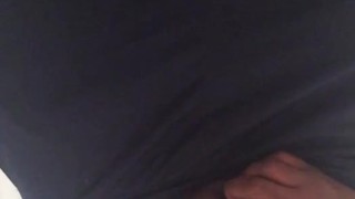 Jacking off upside down