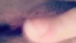 Home alone, playing with my pussy