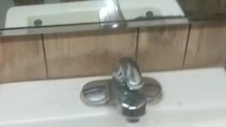 No one else at work, so took time to have a quickie in the ass