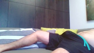 Anal masturbation with carrot